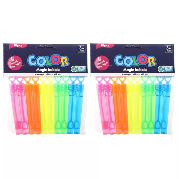 Muilo burbulų rinkinys 10 vnt 50ml