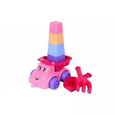 Technok smėlio rinkinys su savivartis 21 cm
