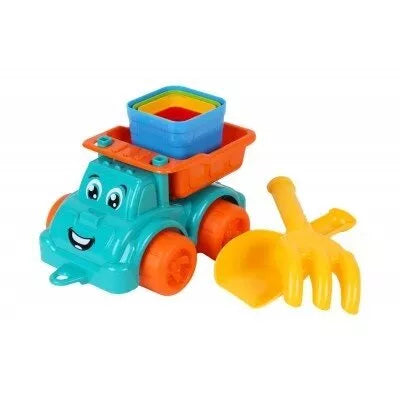 Technok smėlio rinkinys su savivartis 21 cm