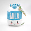 Softlings Foodies minkštas pliušinis pieno pakelis 18 cm