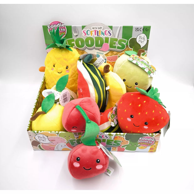 Softlings Foodies minkštas žaislas arbūzas 16 cm