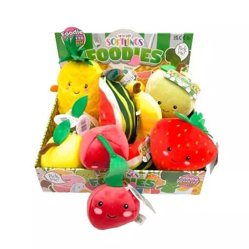 Softlings Foodies minkštas žaislas citrina 16 cm
