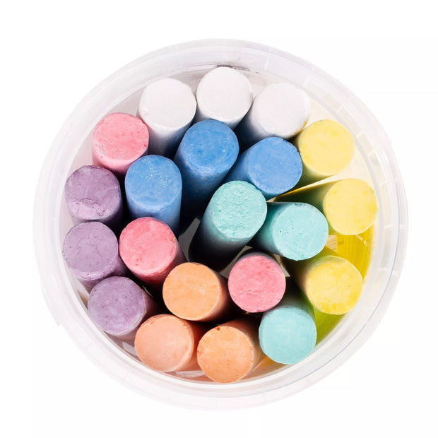 Genio kids Spalvotos piešimo kreidelės 21 vnt