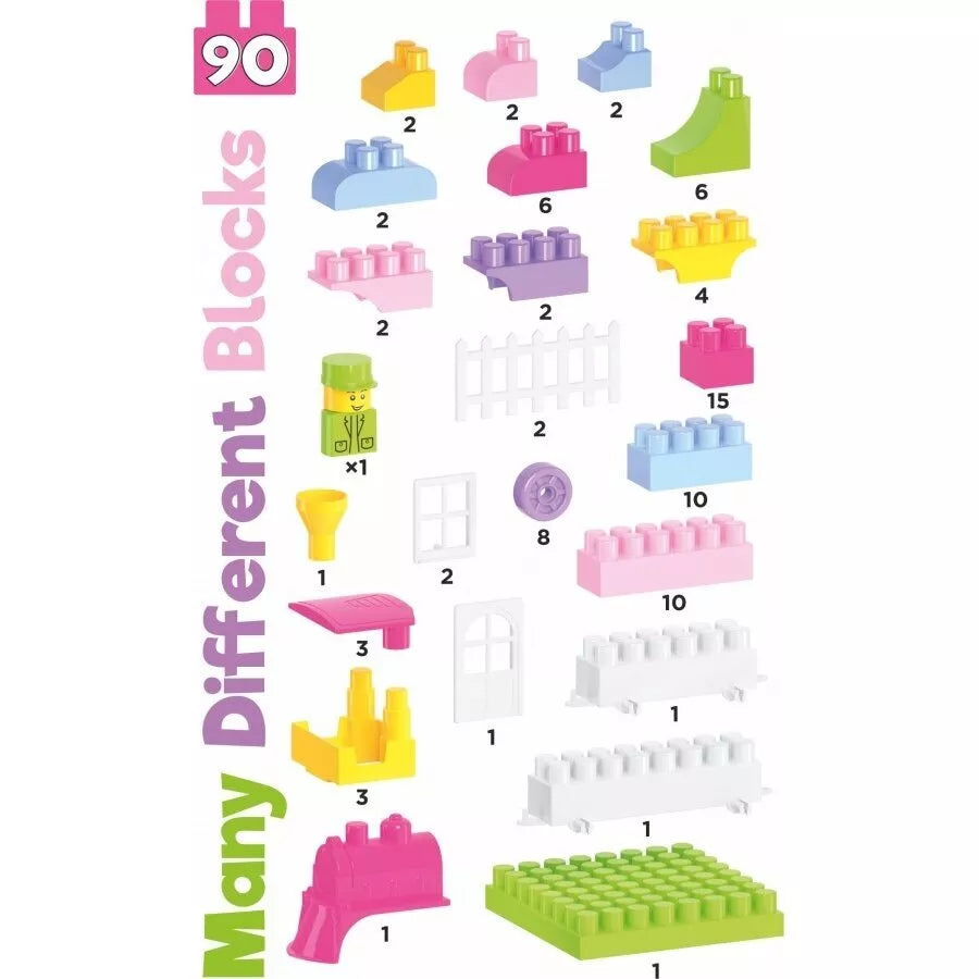 Technok konstruktorius 90 detalių