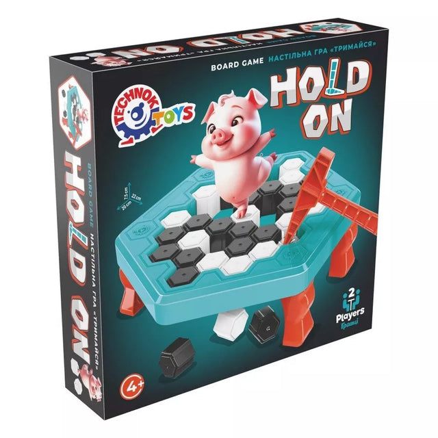 Technok Stalo žaidimas "Hold on baby"Kiaulytė