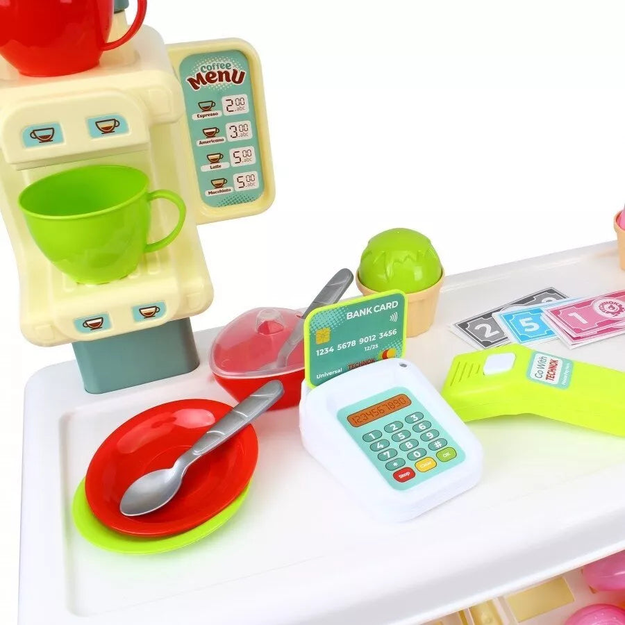 Technok žaislinė kavinės vitrina