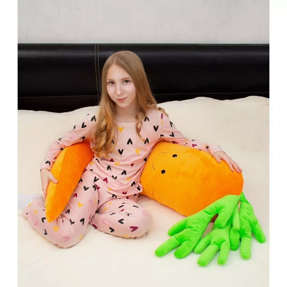 Fancy minkštas žaislas pagalvė Morka 188 cm