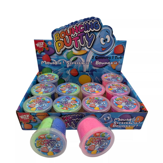 WIZZ TOYS lengva lipdymo masė, 2 spalvos