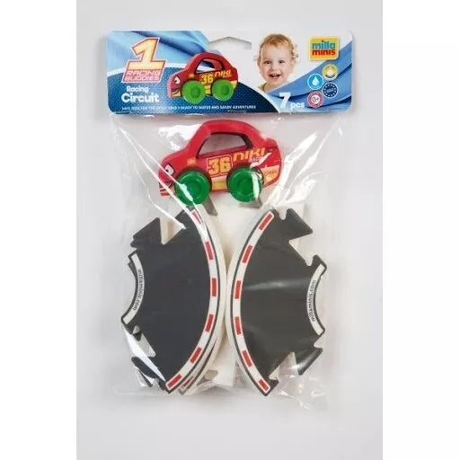 Žaislas "Trasa su mašinėlė" mažiausiems